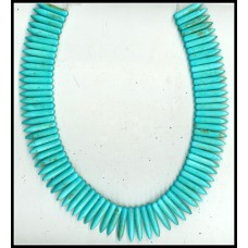 Large Turquoise Spikes